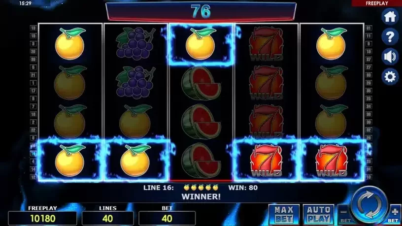 Hot 40 slot screenshot 3