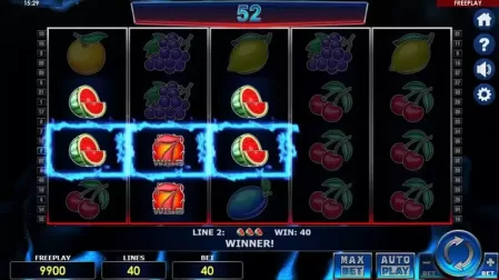 Hot 40 slot screenshot 2