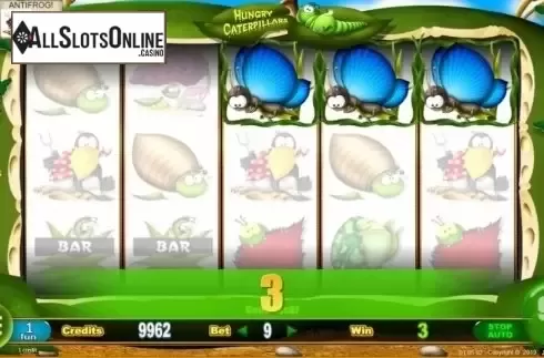 Win Screen 2. Hungry Caterpillars from Belatra Games