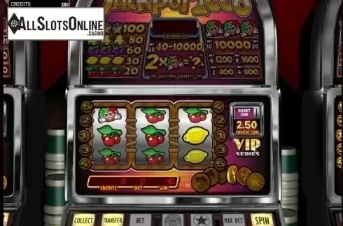 Win Screen 3. Jackpot2000 VIP from Betsoft