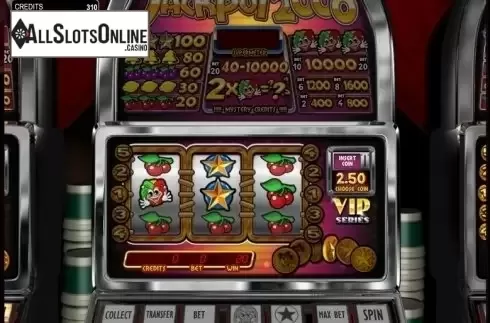 Win Screen 2. Jackpot2000 VIP from Betsoft