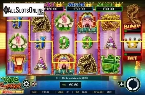 Win Screen . Jade Emperor (Ainsworth) from Ainsworth