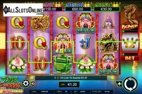 Win Screen 2. Jade Emperor (Ainsworth) from Ainsworth