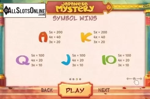 Screen3. Japanese Mystery from Cayetano Gaming