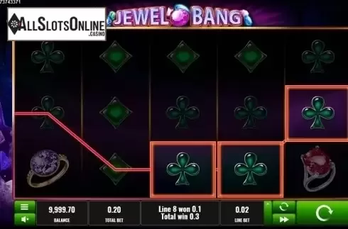 Win screen. Jewel Bang from Platipus