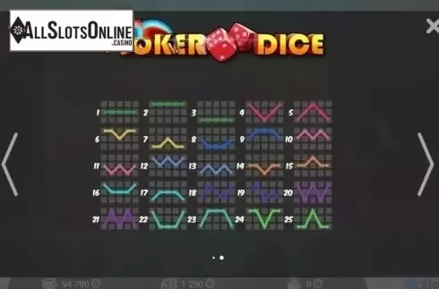 Screen3. Joker Dice from MrSlotty