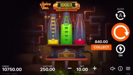 Juice Inc. slot screenshot 4