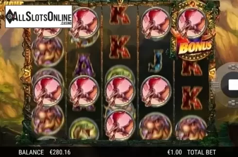 Lightning Reel screen. King Kong Fury from NextGen