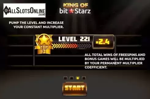 Start Game screen 3