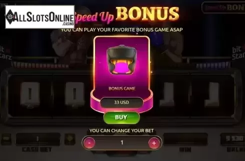 Buy Feature screen