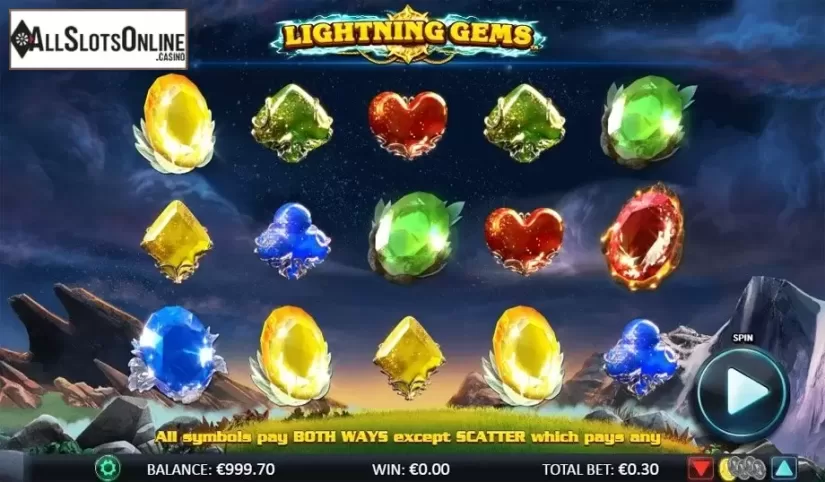 Screen 2. Lightning Gems from NextGen