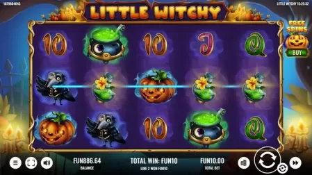 Little Witchy slot screenshot 3