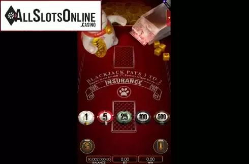 Reel Screen. Lucky Cat Blackjack from Bunfox