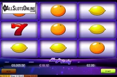 Win screen 1. Magic Lady from Apollo Games