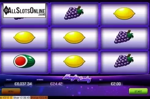 Win screen 2. Magic Lady from Apollo Games