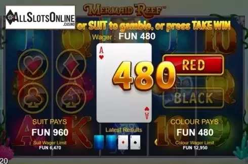 Gamble. Mermaid Reef from Reel Play