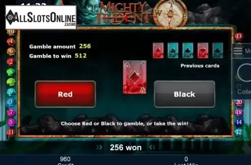 Double Up. Mighty Trident from Greentube