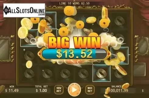 Big Win screen