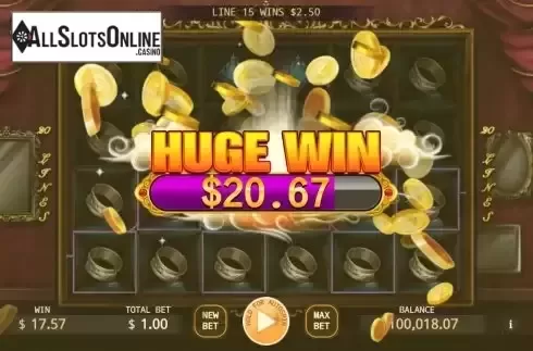 Huge Win screen