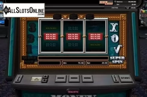 Win screen. Money Matrix from Realistic