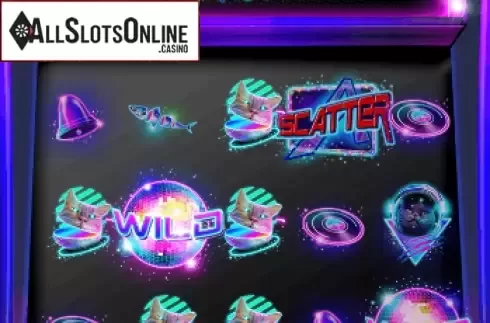 Win Screen 2. Neon Cat from AllWaySpin