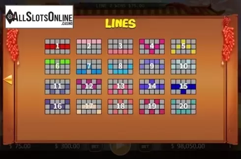 Paylines. Nian from KA Gaming