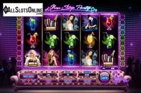 Game Workflow screen. Non-stop party from GamesOS