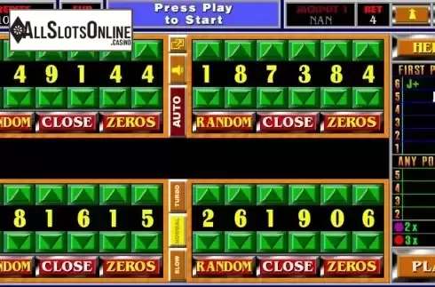 Game screen