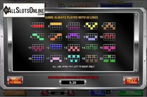 Screen6. Respinner from Ash Gaming