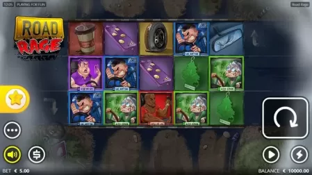 Road Rage slot screenshot 1