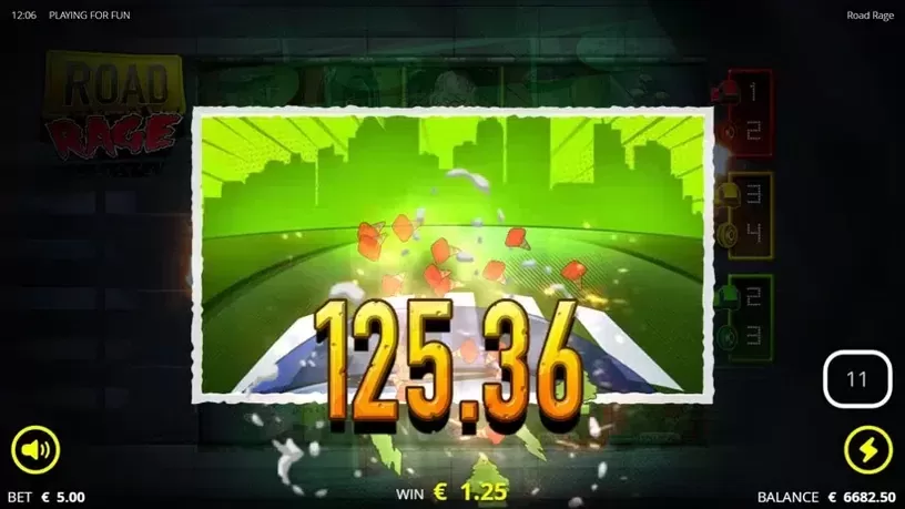 Road Rage slot screenshot 7