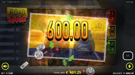 Road Rage slot screenshot 8