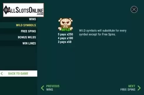 Paytable 3