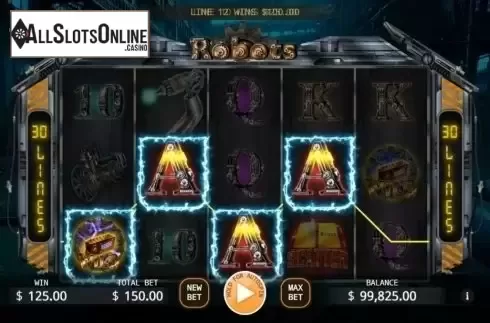 Win Screen 1. Robots (KA Gaming) from KA Gaming