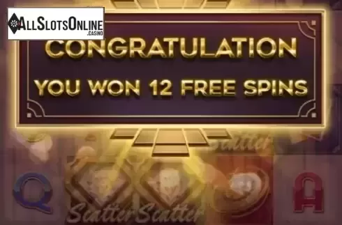 Free Spins Win Screen