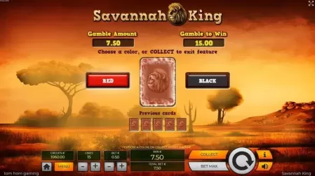 Savannah King slot screenshot 4