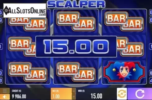 Win Bonus Game screen