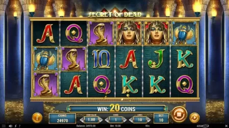 Secret of Dead slot screenshot 2