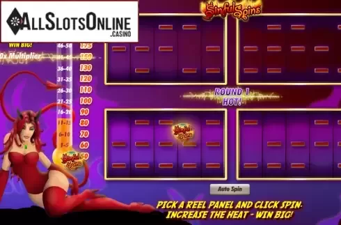 Screen7. Sinful Spins from Amaya