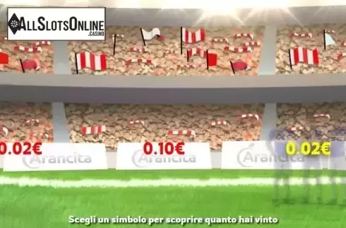 Win Bonus Game screen