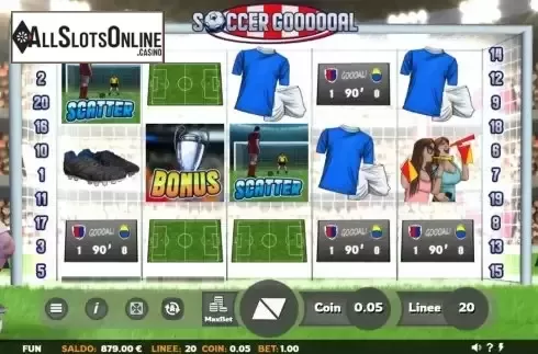 Game screen