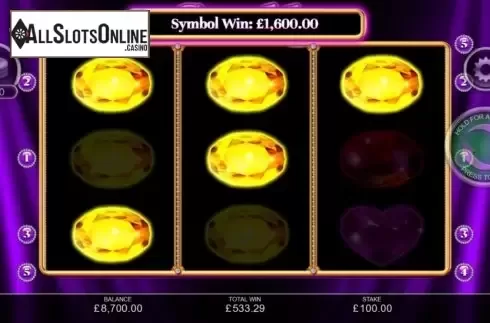 Win Screen. Sparkle from Inspired Gaming