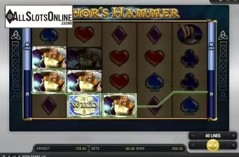 Screen 3. Thor's Hammer from Bally Wulff