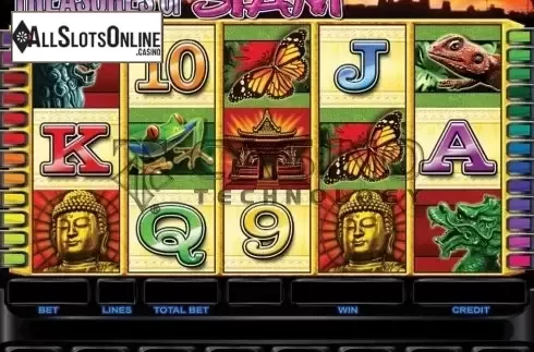 Screen2. Treasures Of Siam from Casino Technology