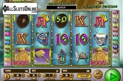 Win Screen 2. Viking's Plunder from Habanero