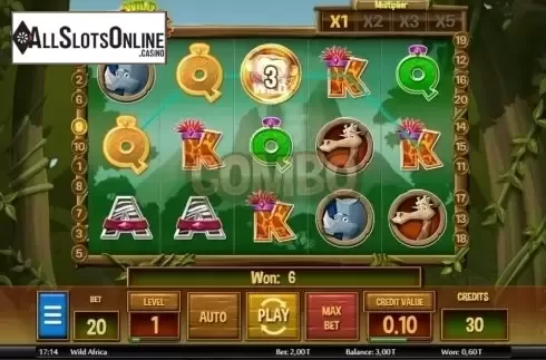Win Screen 2. Wild Africa from MGA