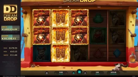 Wild Chapo Dream Drop slot screenshot 3