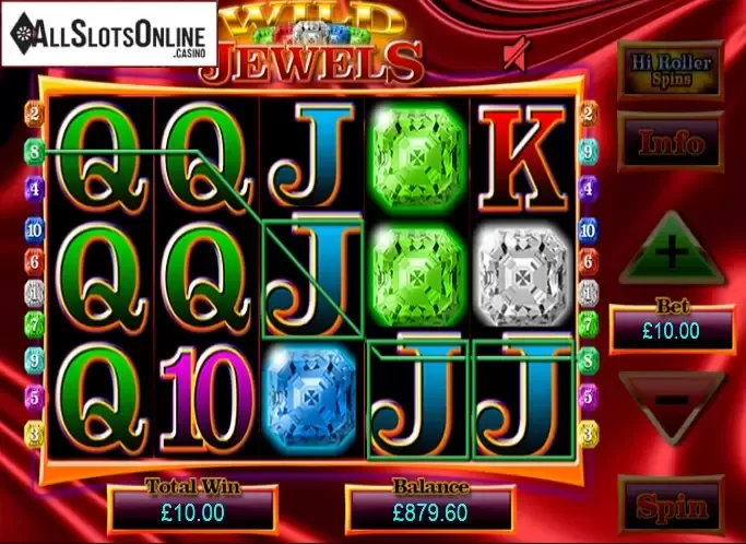Screen9. Wild Jewels from Betdigital