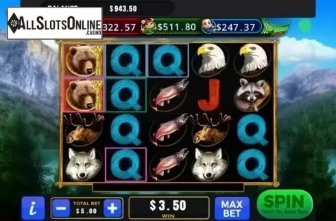 Win Screen. Wilderness from GMW