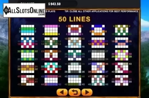Paylines. Wilderness from GMW